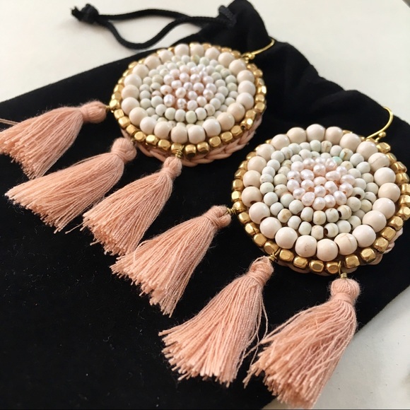 • NEW! Bohemian Tassel Earrings • - Picture 5 of 8